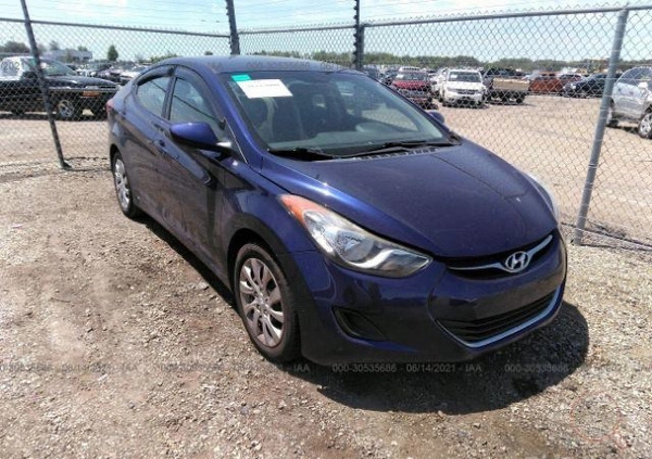 Hyundai Elantra cena 11000 przebieg: 246224, rok produkcji 2012 z Warszawa małe 56